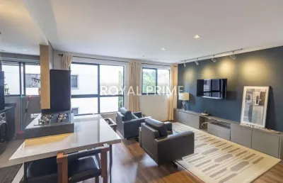 Apartamento mobiliado em condomínio clube com churrasqueira e 2 dormitórios para alugar, 71 m² - santo inácio - curitiba/pr