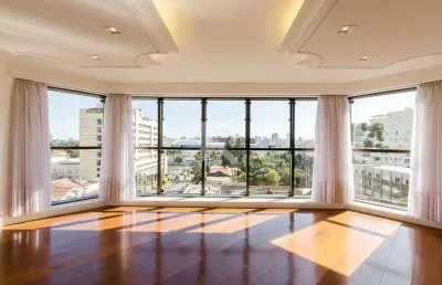 Apartamento luxuoso face norte, 4 quartos, venda, 302 m² - batel - curitiba/pr