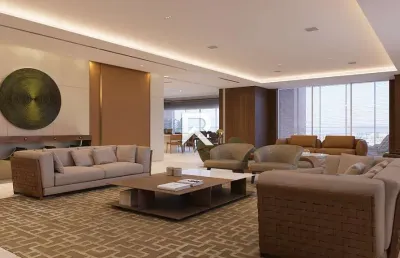 Mansão suspensa com heliponto e piscina particular com 874m² no palazzo lumini, em curitiba/pr