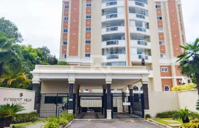 Apartamento duplex garden com 5 quartos, 2 suítes e área gourmet - venda 300m² - mossungue - curitiba/pr