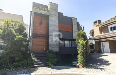 Casa de alto padrão | 4 suítes | porteira fechada | 510m² | campo comprido - curitiba/pr