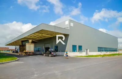 Galpão logístico com 16.505m² e 18 docas p/ locação em são josé dos pinhais/pr