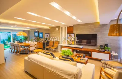 Sobrado de rua moderno com quintal terraço, jacuzzi e 3 suítes à venda, 247 m² - santo inácio - curitiba/pr