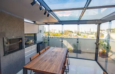 Cobertura à venda, 2 quartos, 2 suítes, 2 vagas, santo inácio - curitiba/pr