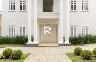 Casa de luxo c/ jardim e 5 suítes em condomínio no bom retiro p/ venda - 689m²