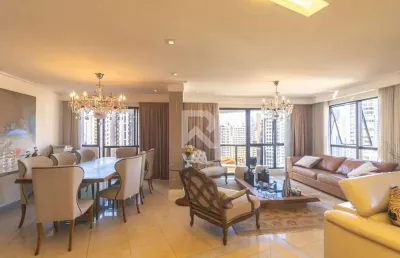 Apartamento mobiliado em andar alto com 3 suítes e 203m2 para alugar - água verde, curitiba