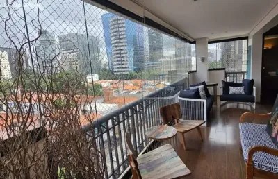 Apartamento com 3 suítes 4 vagas para locação na vila nova conceição
