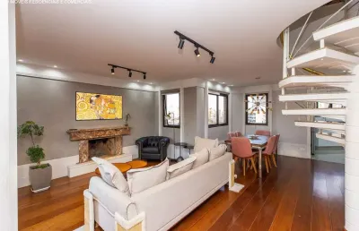 Cobertura duplex com 4 dormitórios 4 vagas a venda na chácara klabin