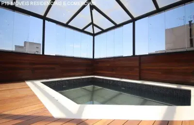 Cobertura duplex com 3 suítes 4 vagas a venda em moema