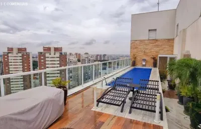 Cobertura duplex com 5 suítes 5 vagas a venda no panamby