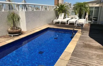Cobertura duplex com 3 suítes 6 vagas a venda no pacaembu