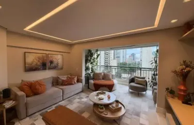 Apartamento com 3 dormitórios 2 vagas a venda em moema