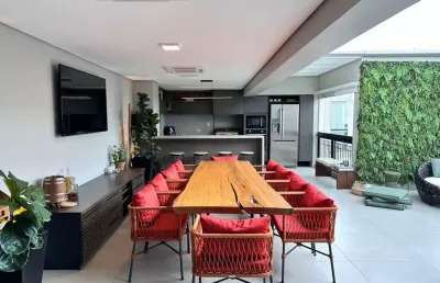 Cobertura penthouse com 2 suítes 3 vagas a venda na vila andrade