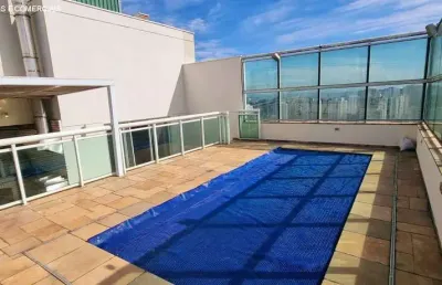Cobertura duplex com 3 suites 5 vagas para locação no panamby