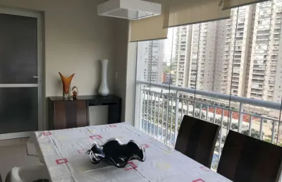 Apartamento com 3 dormitórios 1 vaga na santo amaro