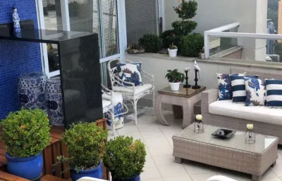 Cobertura duplex com 3 suites 3 vagas a venda no panamby