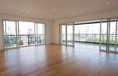Apartamento com 4 suítes 5 vagas a venda no itaim bibi