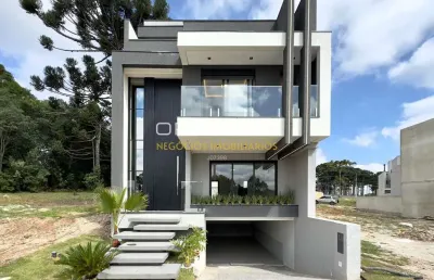 Residência triplex 237m² - 03 dormitórios - costeira - são josé dos pinhais