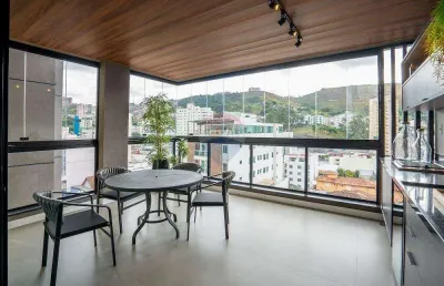 Apartamento 111 m² com 2 quartos, 2 suítes, 2 vagas, varanda gourmet, são mateus, juiz de fora/mg