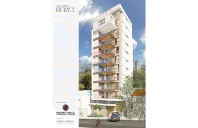 Apartamento garden com 121m de área externa, um por andar, 3 quartos com suíte, 2 vagas, jardim glória, juiz de fora/minas gerais.