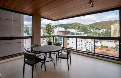 Apartamento 142 m² com 3 quartos, 1 suíte, 2 vagas, varanda gourmet, são mateus, juiz de fora/mg