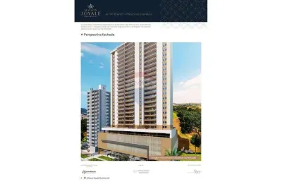 Apartamento maison royale,com 2 quartos,sendo 1 suíte.