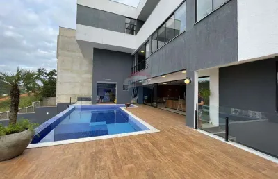 Casa de cinema locação spina ville - 4 suites, quadra de beach tênis - piscina , área gourmet, juiz de fora/mg