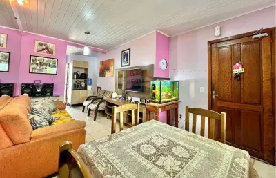 Casa térrea com 2 dormitórios, 56,85m² área privativa - localizada no bairro são josé - canoas