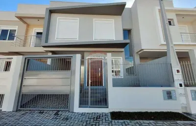 Sobrado de 3 dormitórios com suíte e closet no bairro nsg em canoas!