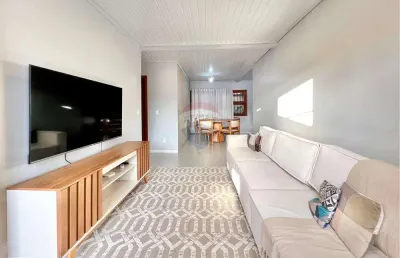Casa à venda semi-mobiliada com 2 dormitórios com suíte no parque ozanan, são josé, canoas/rs