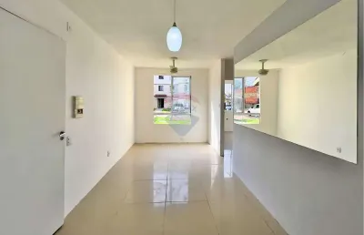 Apartamento térreo á venda, 2 dormitórios, 42 m² no jardim figueira - bairro fátima canoas rs
