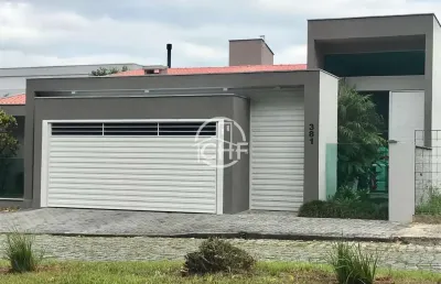Casa de alto padrão com piscina, maluche, brusque - sc
