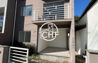 Sobrado geminado 2 quartos com piscina, souza cruz, brusque - sc