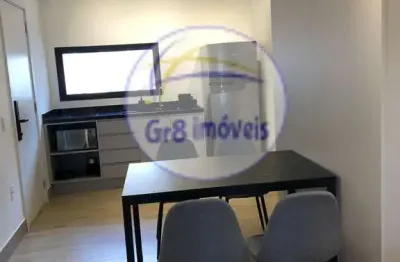 Studio mobiliado e decorador a 10 minutos do metrô higienópolis mackenzie!