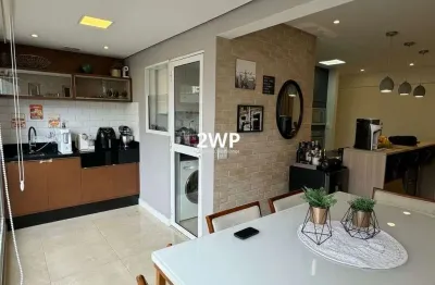 Excelente apto 77m2 sbc vila caminho do mar totalmente mobiliado 2 dorm 1 suite