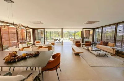 Residência à venda alphasítio sofisticação, conforto e integração com a natureza