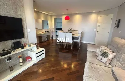 Apto camilópolis, s.andré 76m2 móveis planejados 2 dorm 1 suíte 2 vagas e lazer