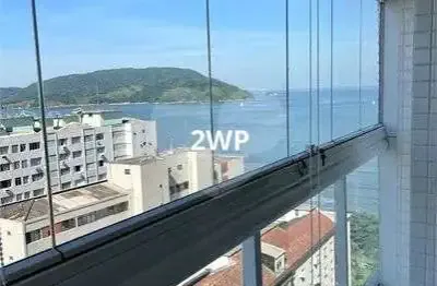 Maravilhoso apto 3 quartos, 3 suítes, 2 vagas em santos embaré | alugar