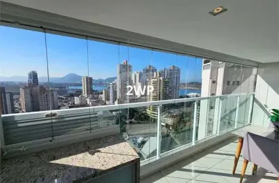 Apto ponta da praia em santos/sp de 49m2 sendo 1 dorm 1 vaga 1 banheiro