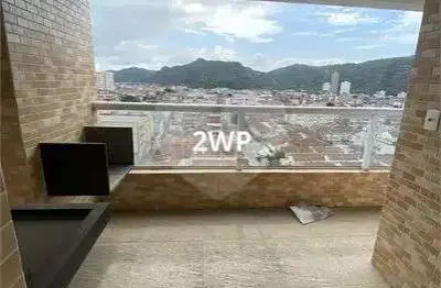 Apto 90 m2 Vila Valença, São Vicente/SP à Venda Varanda Gourmet