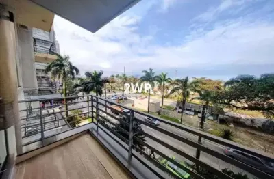 Apartamento à venda com 2 quartos em ponta da praia, santos - sp