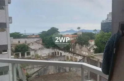 Apartamento à venda com 3 quartos, sendo 1 suíte, em aparecida, santos - sp