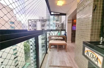 Apartamento à venda com 3 quartos, sendo 1 suíte, em boqueirão, santos