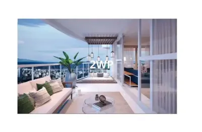 Apartamento com 3 dormitórios 3 suítes 3 vagas em santos, sp área útil de 227 m2