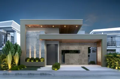 Casa em condomínio fechado com 4 quartos à venda na Alameda Carlota Bonfim, Ponta Negra, Manaus