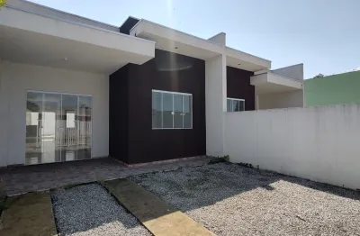 casa nova 3 quartos com piscina em pontal do paraná