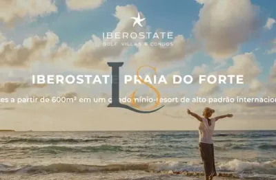 Lote em condomínio fechado para venda em mata de são joão, praia do forte