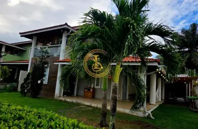 Casa em condomínio para venda em lauro de freitas, buraquinho, 4 dormitórios, 3 suítes, 4 banheiros, 2 vagas