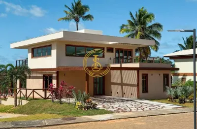 Alto padrão para venda em mata de são joão, imbassaí, 4 dormitórios, 4 suítes, 5 banheiros, 2 vagas