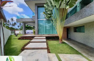 Casa para venda em lauro de freitas, vilas do atlântico, 4 dormitórios, 4 suítes, 7 banheiros, 4 vagas